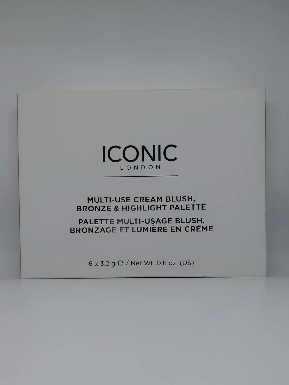 ICONIC London Multi-Use Cream Blush, Bronze & Highlight Palette 6 × 3.2 g 0.11oz